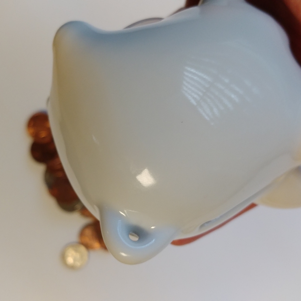 6/$25 Miniature pig porcelain piggy bank - Picture 6 of 6